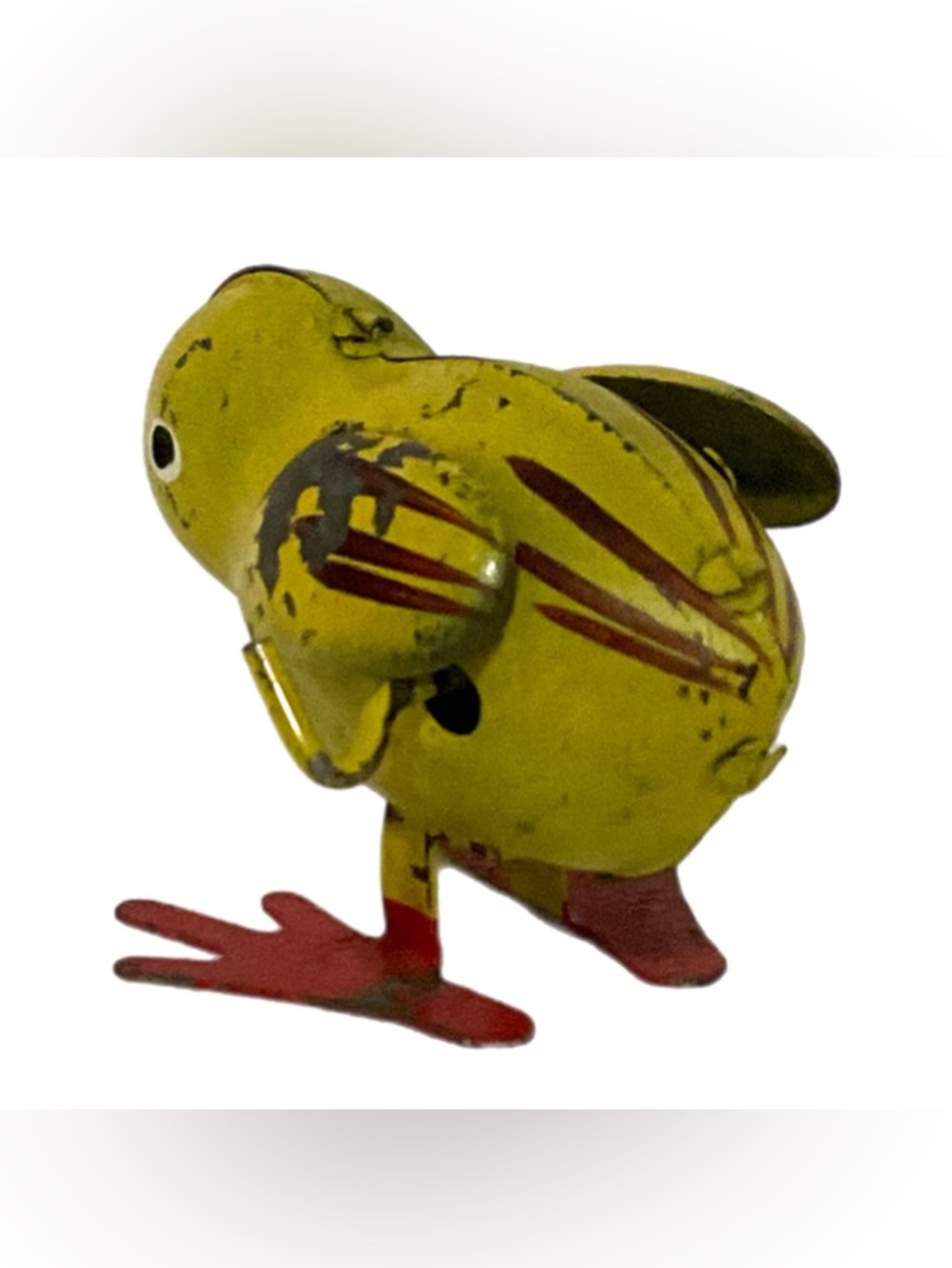 Vintage Wind-up Tin Pecking Chicken - Picture 3 of 5